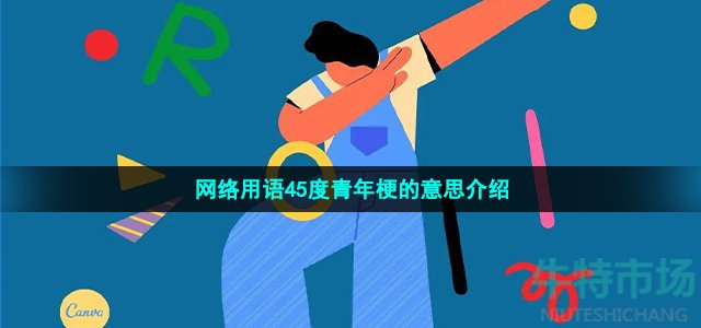 网络用语45度青年梗的意思介绍