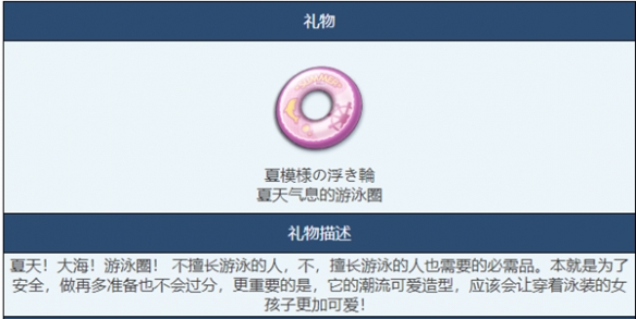 《蔚蓝档案》游泳圈物品图鉴介绍一览