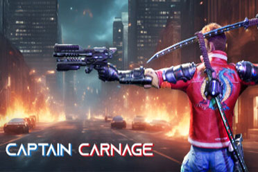 超英动作冒险新作《Captain Carnage》上架Steam！